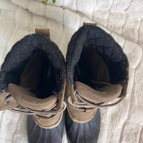 Sorel Slimpack II Lace Winter Brown Boot - Picture 5 of 9